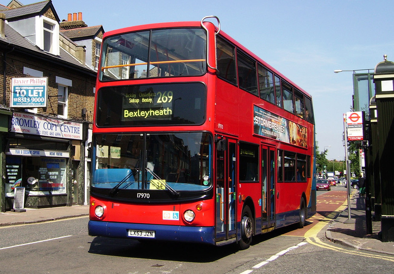 London Bus Routes | Route 269: Bexleyheath, Shopping Centre - Bromley ...