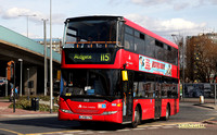 Route 115, East London ELBG 15021, LX58CFM, Canning Town