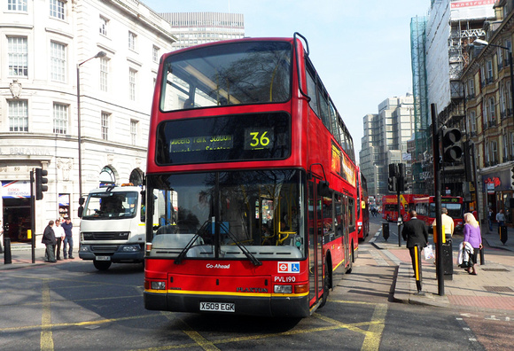 London Bus Routes | Route 36: New Cross Gate - Queen's Park | Route 36 ...