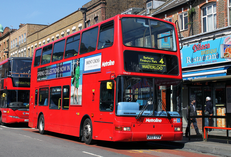 London Bus Routes | Route 4: Archway - Blackfriars | Route 4, Metroline ...