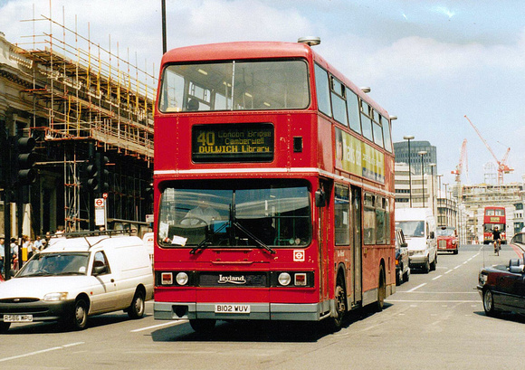 Route 40, London Central, T1102, B102WUV, London Bridge