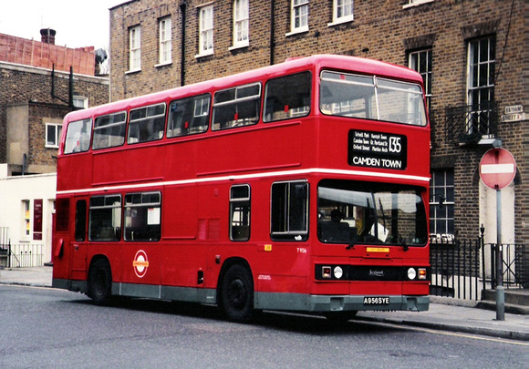 Route 135, London Northern, T956, A956SYE, Camden Town