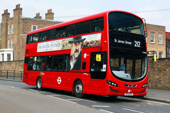 Route 212, Tower Transit, VH38108, BF15KFU, Walthamstow