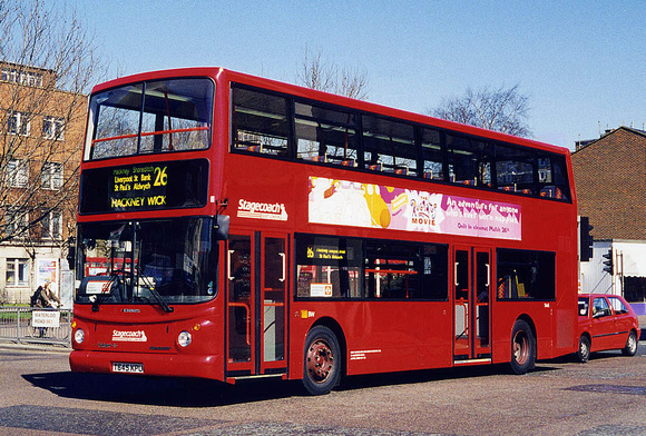 Route 26, Stagecoach London, TA45, T645KPU, Waterloo