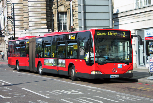 Route 12, London Central, MAL78, BX54UDH, Westminster