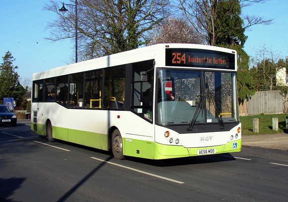 Route 254, Countryliner, AE56MDO, Hawkhurst