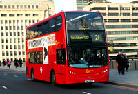 Route 21, Go Ahead London, E266, SN62DGF, London Bridge