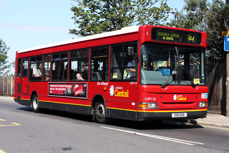 London Bus Routes | Route 244: Abbey Wood - Queen Elizabeth Hospital ...