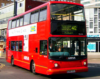 Route 412, Arriva London, DLA186, W386VGJ, Croydon