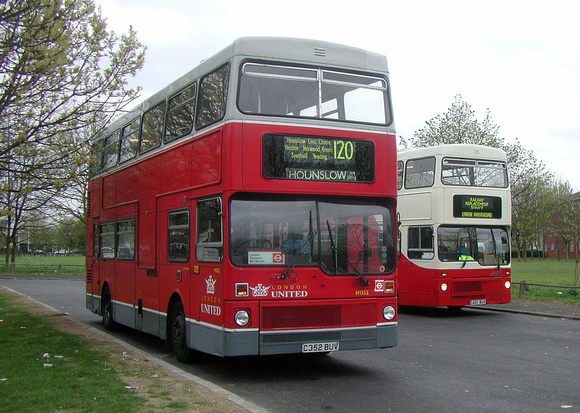 Route 120, London United, M1352, C352BUV, Northolt