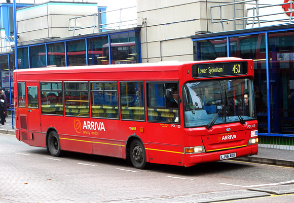 Route 450, Arriva London, PDL135, LJ56AOX, West Croydon