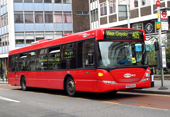 Route 405, Metrobus 564, YN08OAW, Croydon