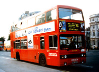 Route N8, Stagecoach East London, T653, NUW653Y, Trafalgar Square