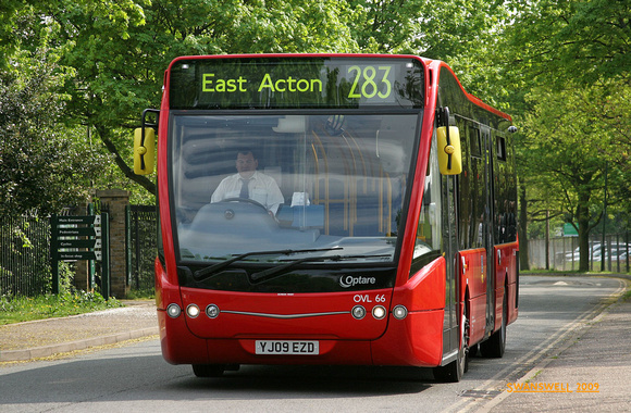Route 283, NSL Services, OVL66, YJ09EZD, Barnes