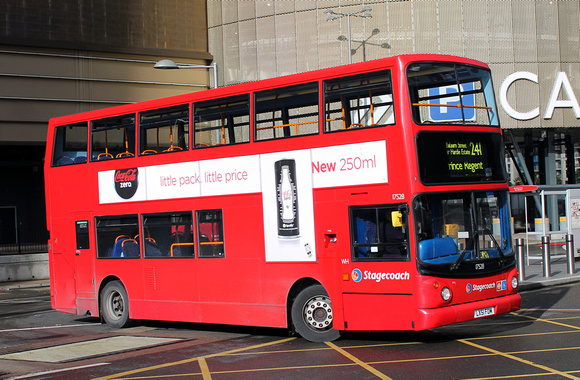 Route 241, Stagecoach London 17528, LX51FOM, Stratford City