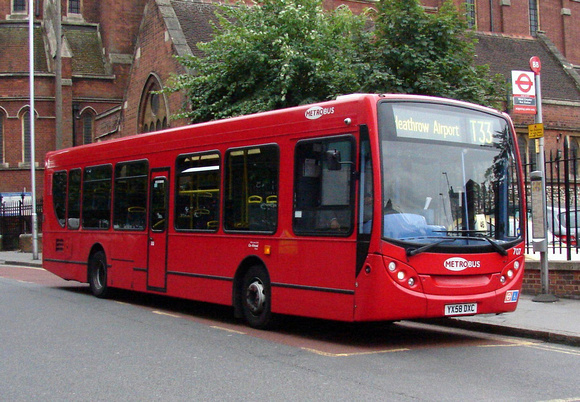 Route T33, Metrobus 707, YX58DXC, West Croydon