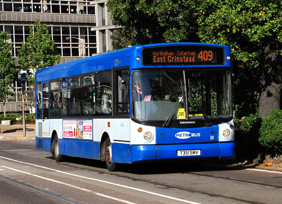 Route 409, Metrobus 311, T311SMV, Croydon