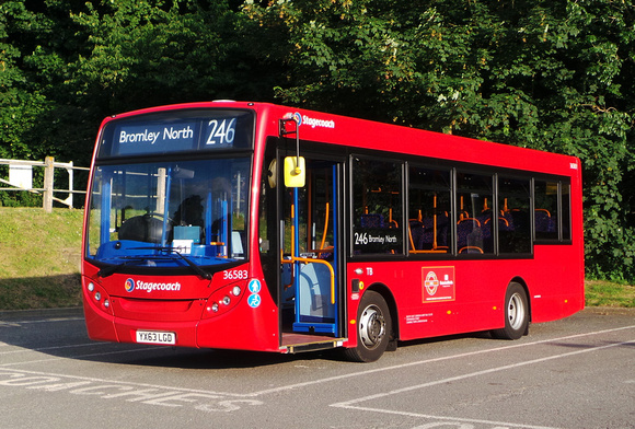 Route 246, Stagecoach London 36583, YX63LGD, Westerham