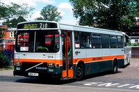 Route 210, Grey Green 914, H914XYT, Golders Green