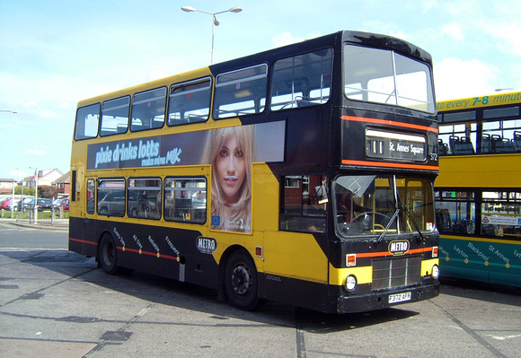Route 11, Blackpool Transport 372, F372AFR, Cleveleys