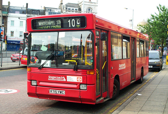Route 106, Stagecoach London, PD15, R715YWC, Finsbury Park