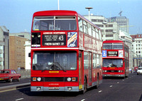 Route 43, London Northern, T1008, A608THV, London Bridge