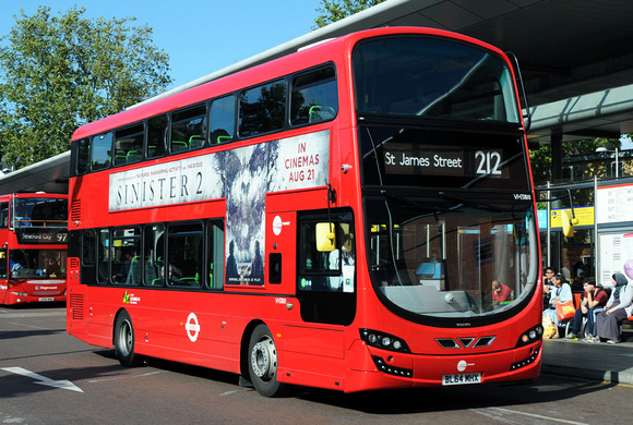 Route 212, Tower Transit, VH38111, BL64MHX, Walthamstow