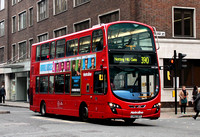 Route 390, Metroline, VW1380, LK62DPY, Tottenham Court Road