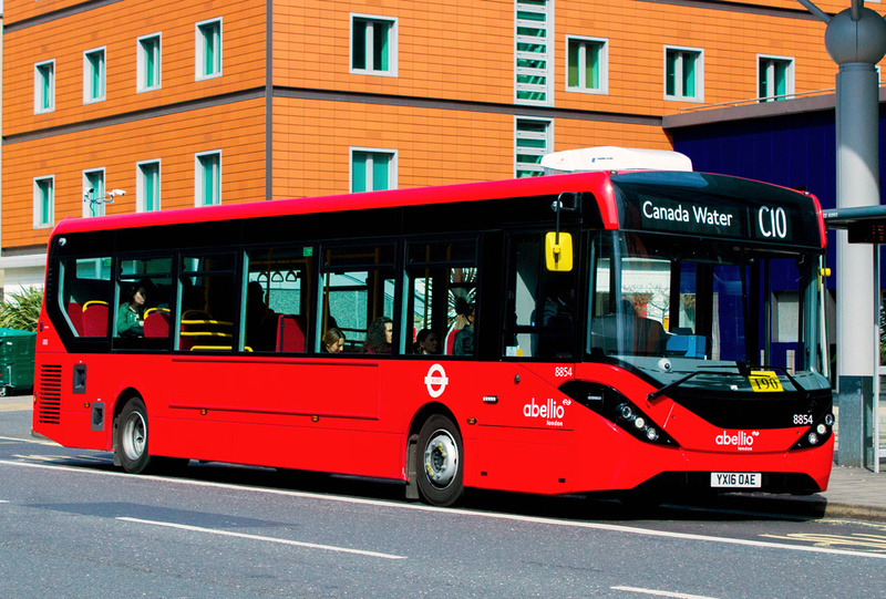 London Bus Routes | Route C10: Canada Water - Victoria | Route C10 ...