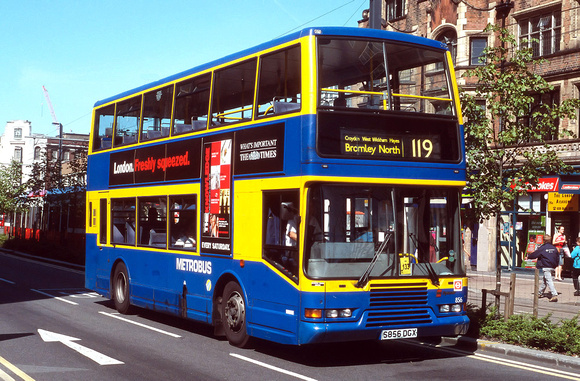 Route 119, Metrobus 856, S856DGX, East Croydon