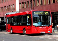 Route 72, London United RATP, DE99, SN10CBX, Hammersmith