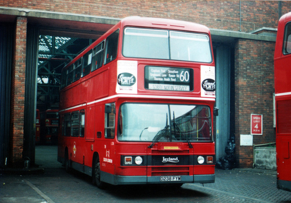 Route 60, South London Buses, L238, D238FYM