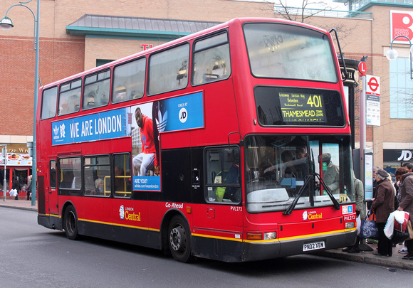 Route 401, London Central, PVL272, PN02XBW, Bexleyheath