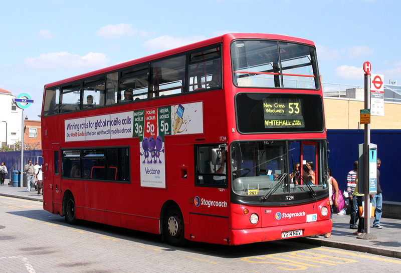 London Bus Routes Route 53 Plumstead Station Lambeth North Route   P22401104 4 