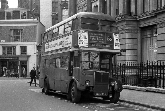 Route 133, London Transport, RT4281, NLE945, Liverpool Street