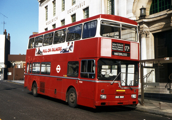 Route 177, London Transport, MD88, OUC88R, Woolwich