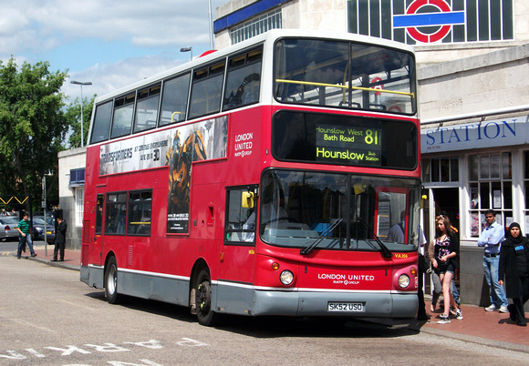 Route 81, London United RATP, VA306, SK52USD, Hounslow West