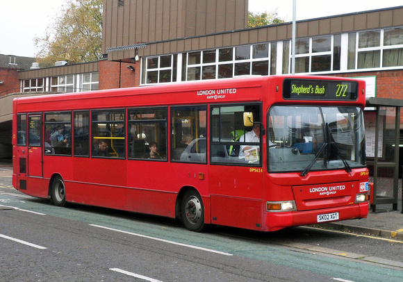 Route 272, London United RATP, DPS624, SK02XGT, Chiswick
