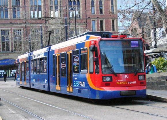 Stagecoach Supertram 110, Cathedral