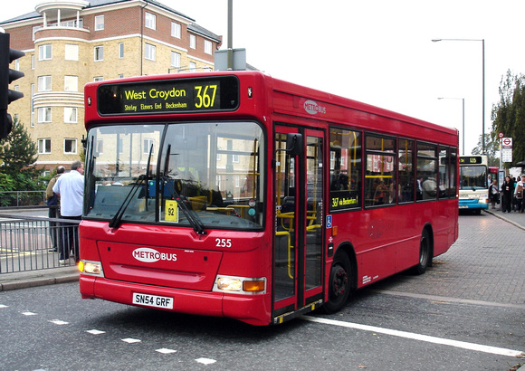 Route 367, Metrobus 255, SN54GRF, Bromley North