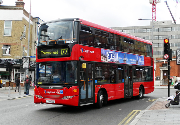 Route 177, Stagecoach London 15037, LX58CGZ, Woolwich