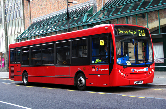 Route 246, Stagecoach London 36312, LX58CAE, Bromley