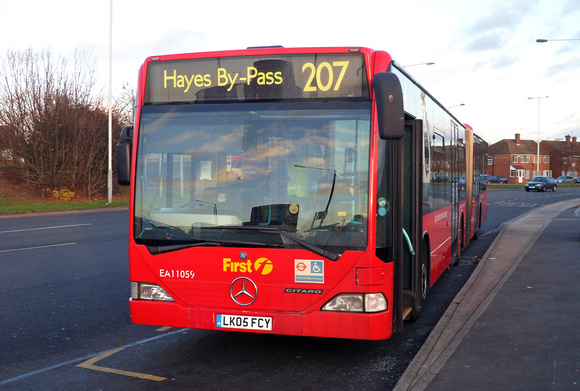 Route 207, First London, EA11059, LK05FCY, Hayes By Pass