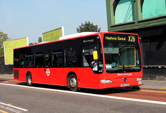 Route X26, Quality Line, MCL14, BN12EOW, East Croydon