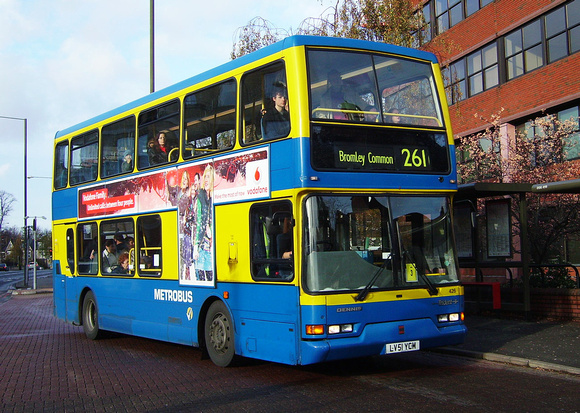 Route 261, Metrobus 426, LV51YCM, Bromley