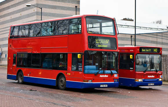 Route 17, Metroline, TP56, V756HBY, Archway