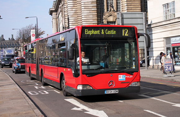 Route 12, London Central, MAL89, BX54UDW, Westminster
