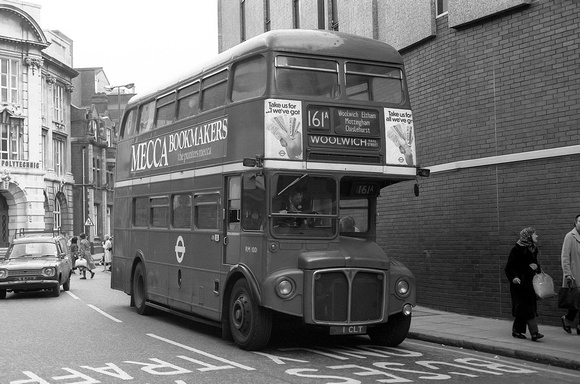 Route 161A, London Transport, RM1001, 1CLT, Woolwich