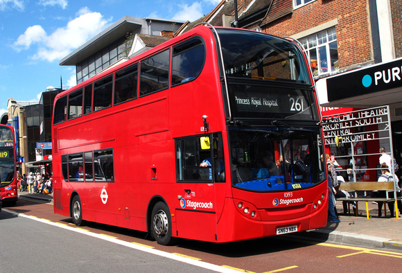 Route 261, Stagecoach London 10193, SN63NBX, Bromley