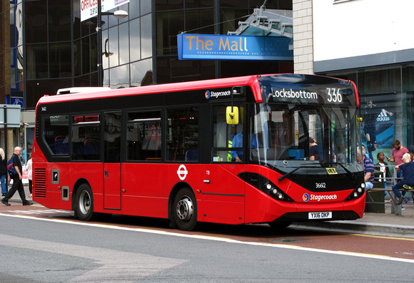 Route 336, Stagecoach London 36612, YX16OKP, Bromley